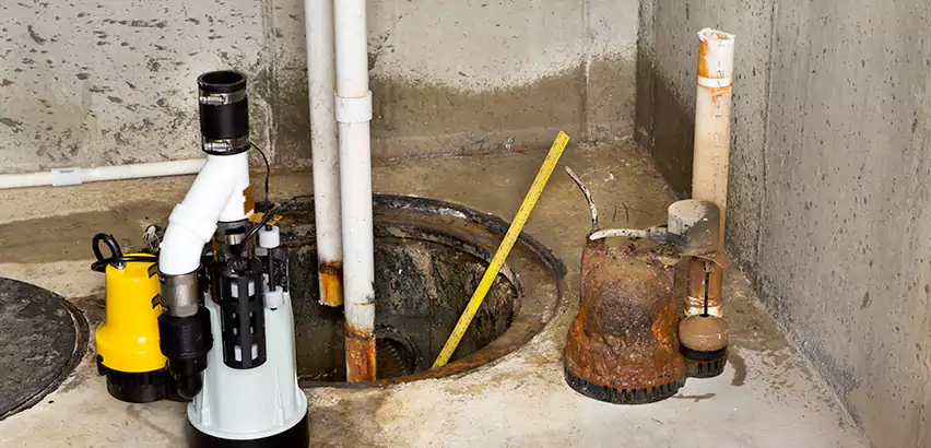 Installing Sump Pump in Finished Basement in Wadsworth, OH
